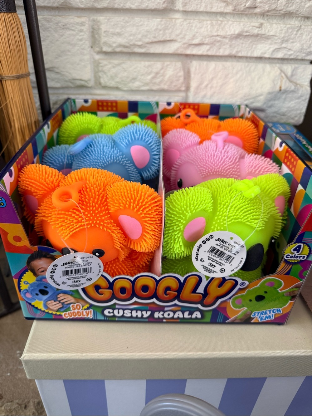 Googly- JA-RU Toys-Cushy Squishy Koala-STRETCH! Viral Toys